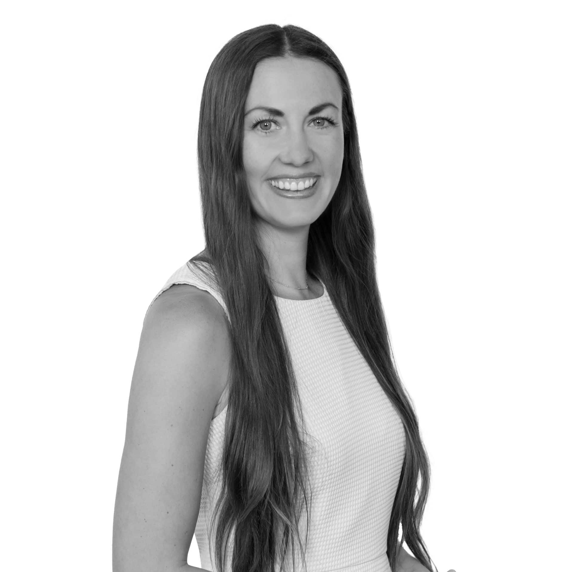 Lara Bale, ACCOUNT DIRECTOR_black and white