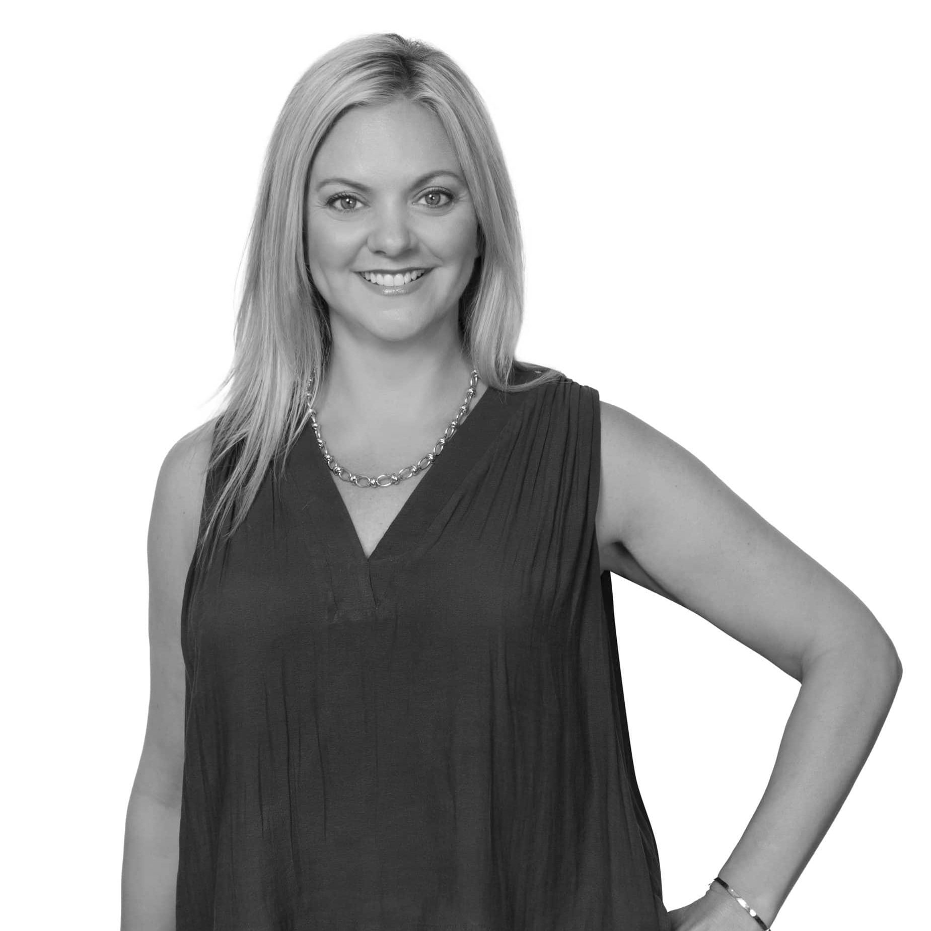 Stephanie Boucher, Account Director_black and white