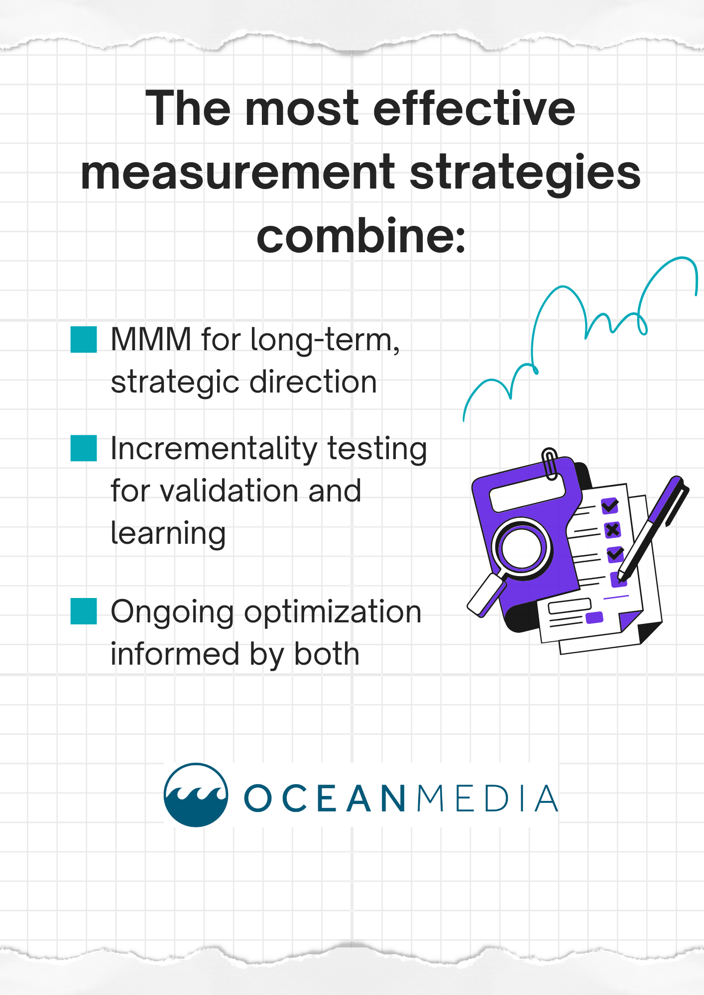 The most effective measurement strategies combine